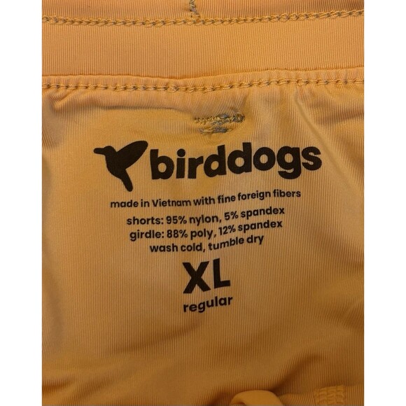 BIRDDOGS Built-In Liner Gray Athletic Shorts Men XL 7" Performance Drawstring - Picture 2 of 12